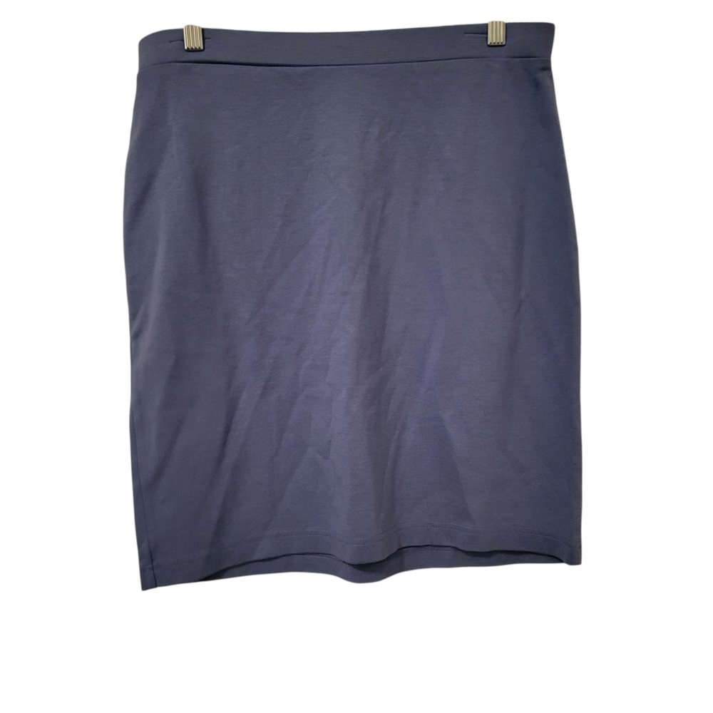 LL Bean Midi Skirt Blue sz M